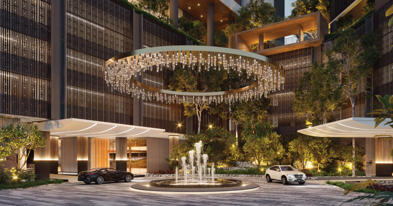 Kediaman Jendela Residences KLGCC dengan pemandangan padang golf